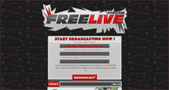 Desktop Screenshot of freelivestream.tv